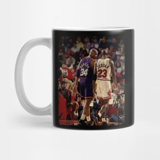 Charles Barkley and Michael Jordan, 1993 NBA Finals Mug